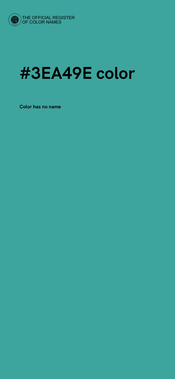#3EA49E color image