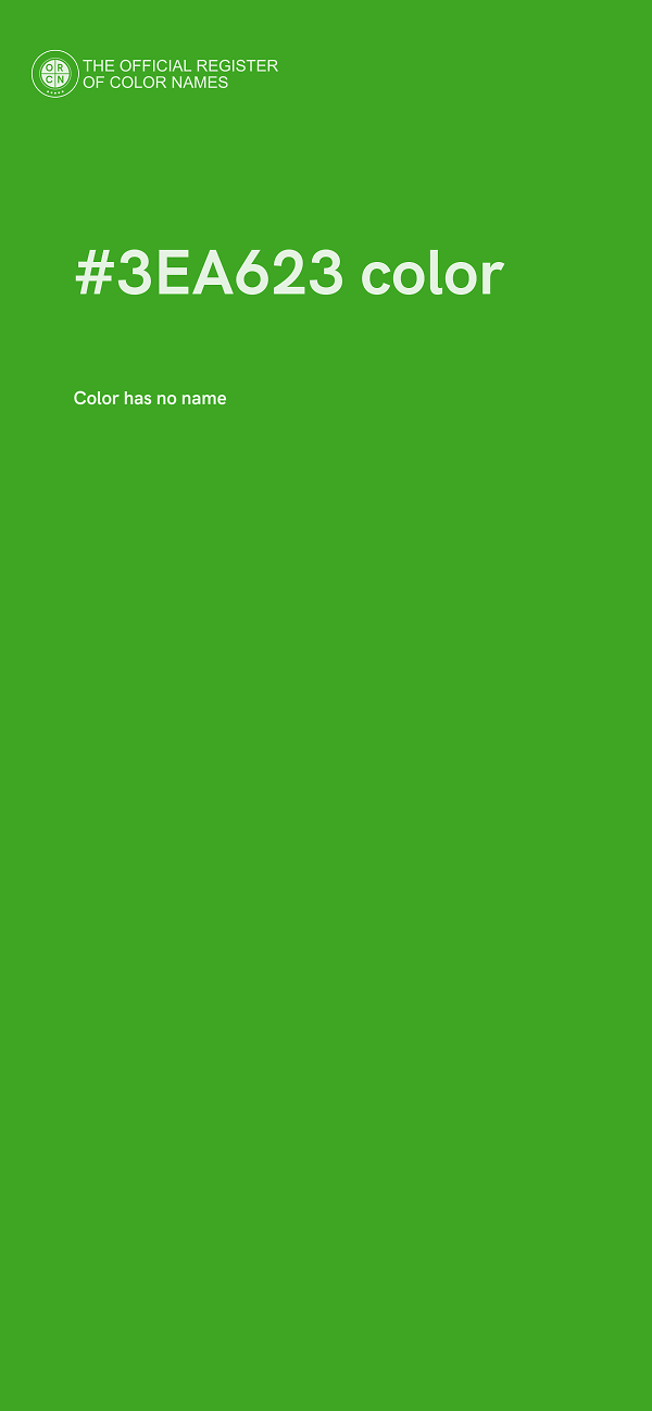 #3EA623 color image