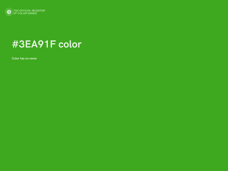 #3EA91F color image