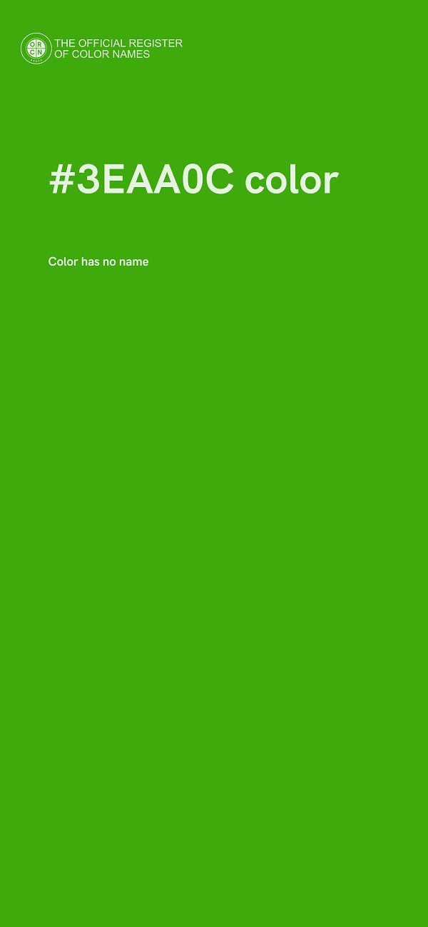 #3EAA0C color image