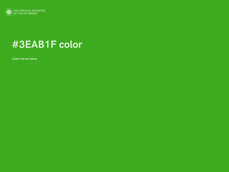 #3EAB1F color image