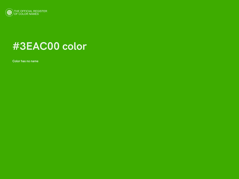 #3EAC00 color image