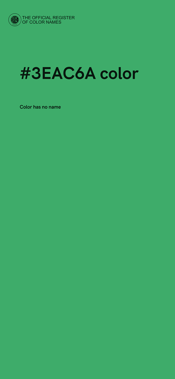 #3EAC6A color image