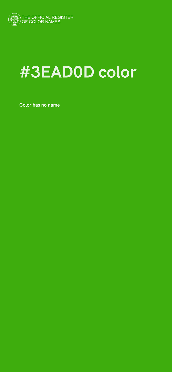 #3EAD0D color image