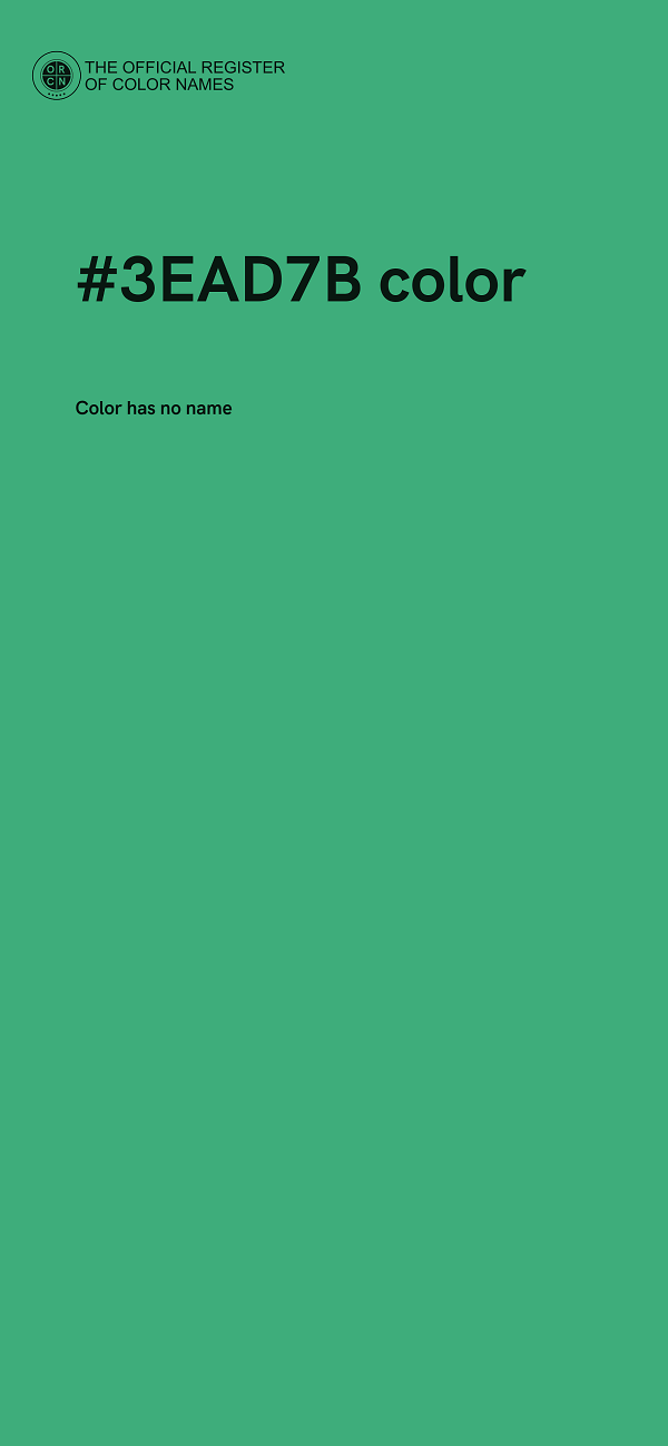 #3EAD7B color image
