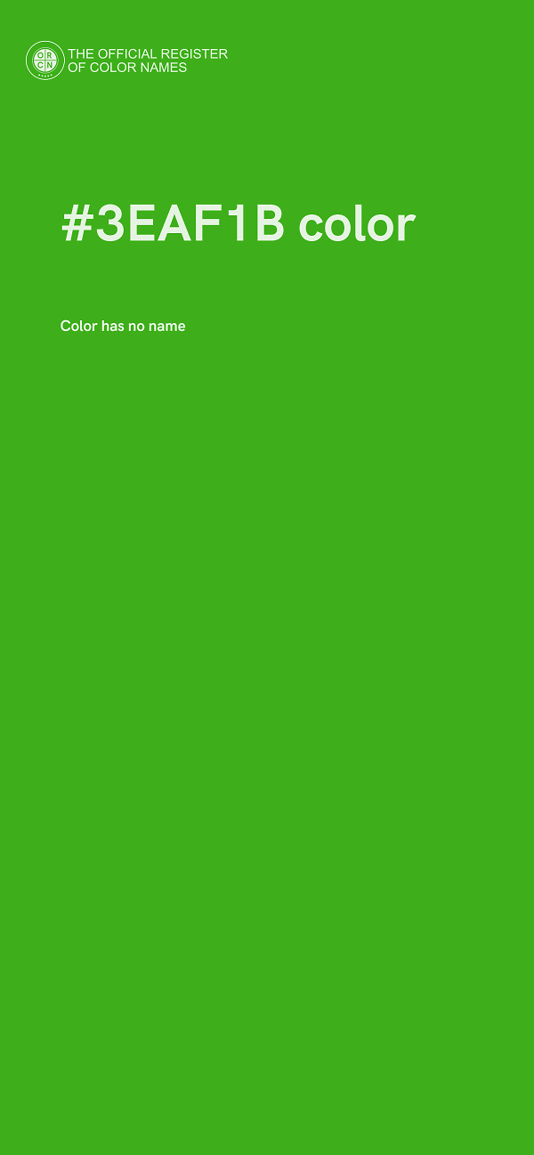 #3EAF1B color image