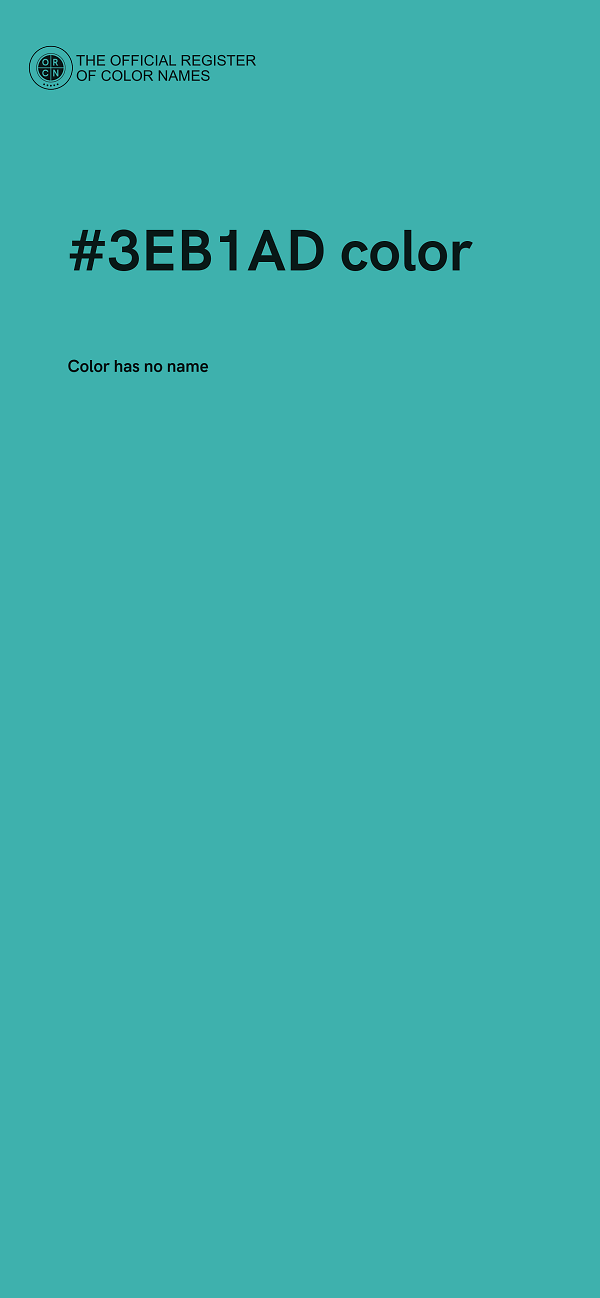 #3EB1AD color image
