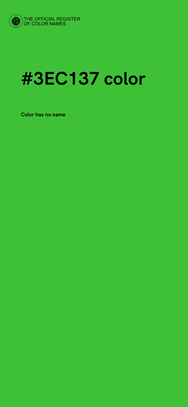 #3EC137 color image