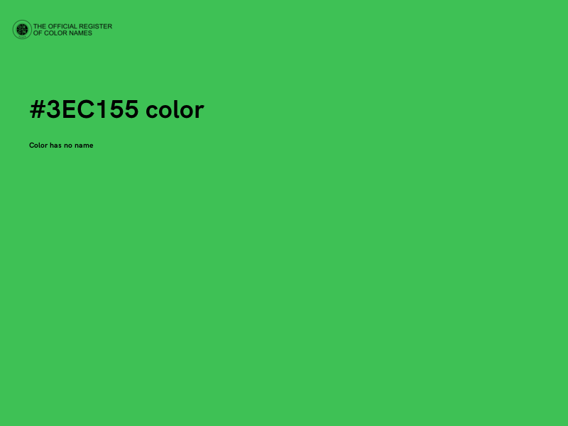 #3EC155 color image