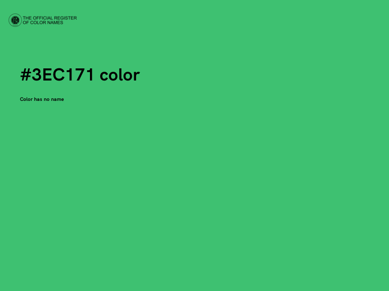 #3EC171 color image