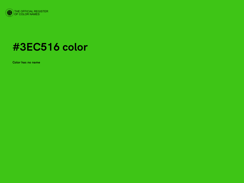 #3EC516 color image