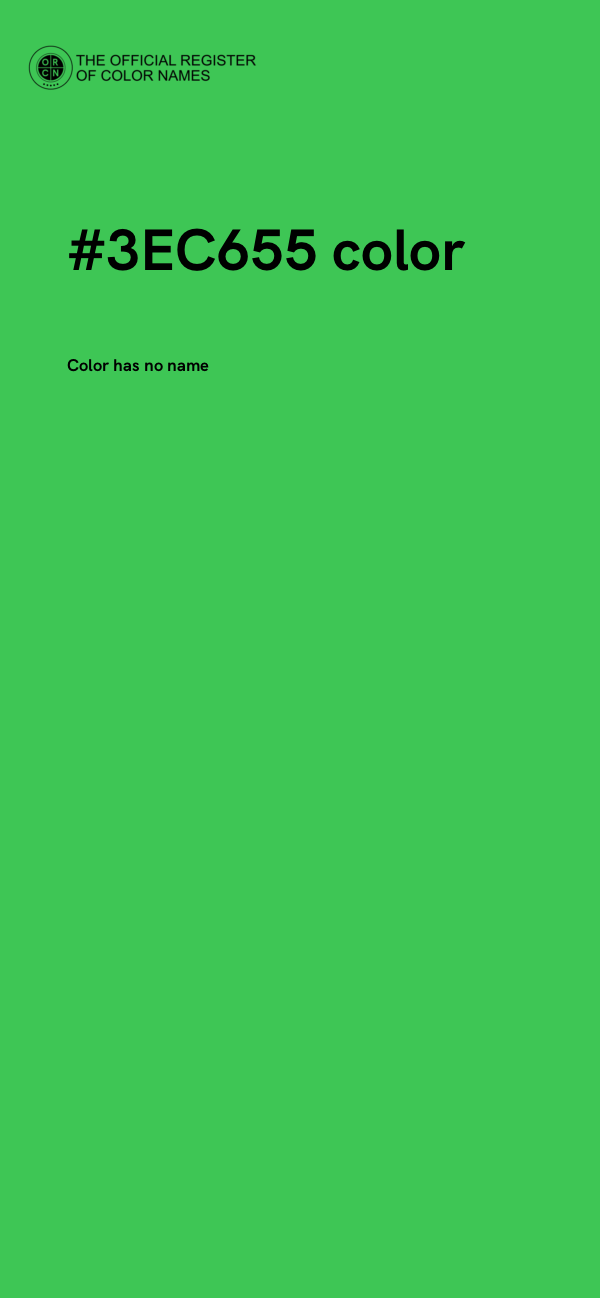 #3EC655 color image
