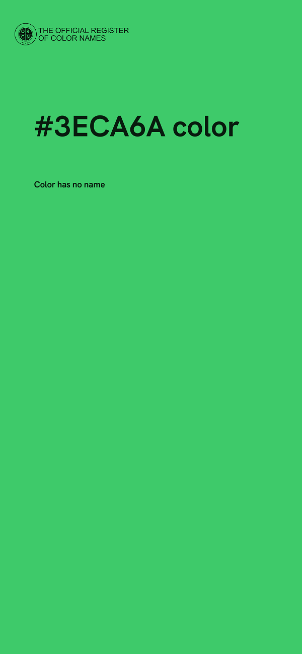 #3ECA6A color image