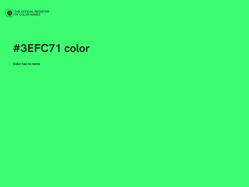 #3EFC71 color image