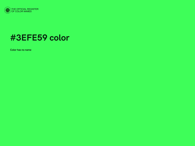 #3EFE59 color image