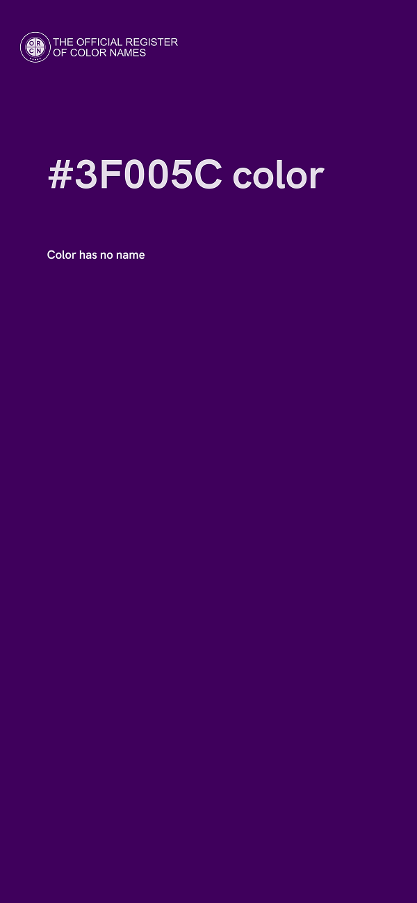 #3F005C color image