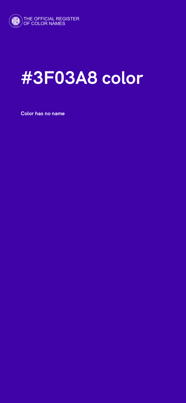 #3F03A8 color image