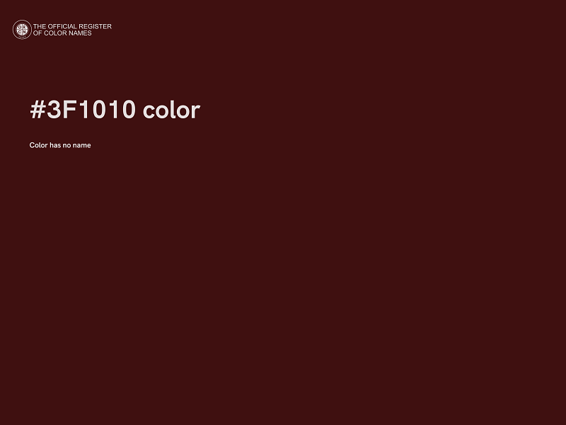 #3F1010 color image