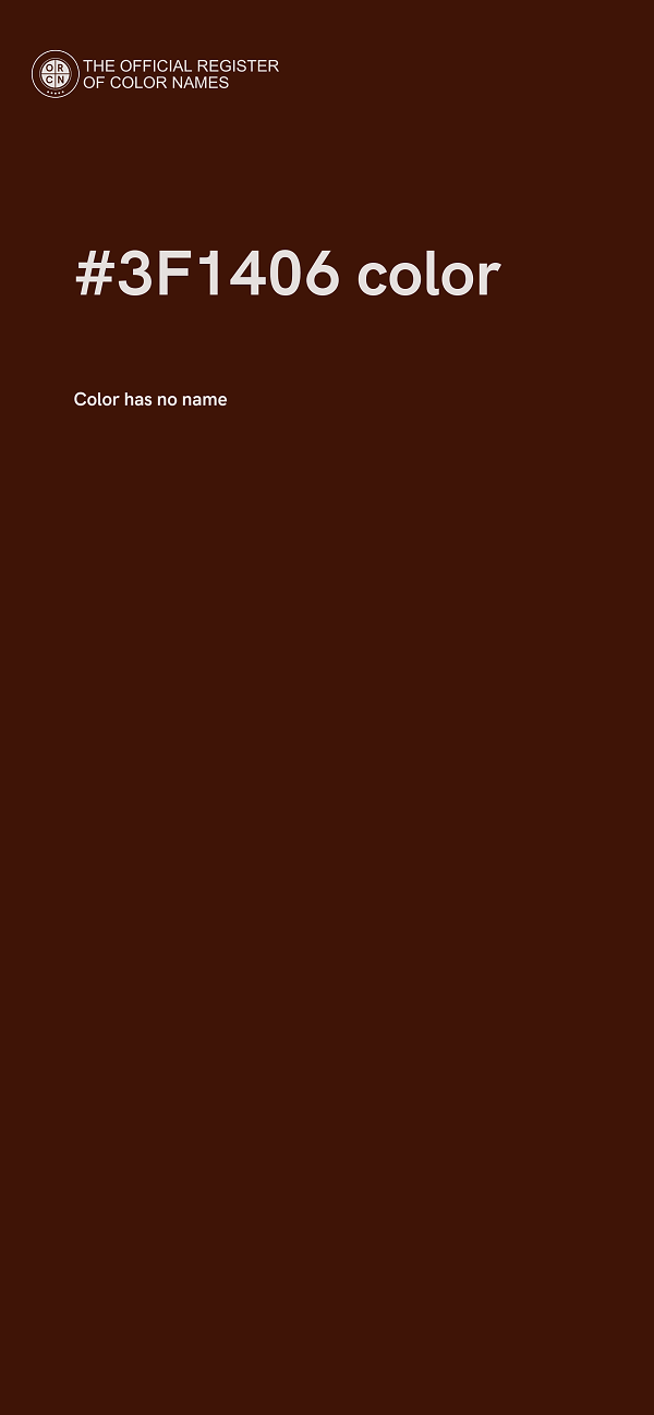 #3F1406 color image