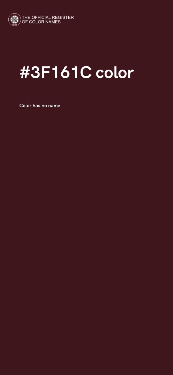 #3F161C color image