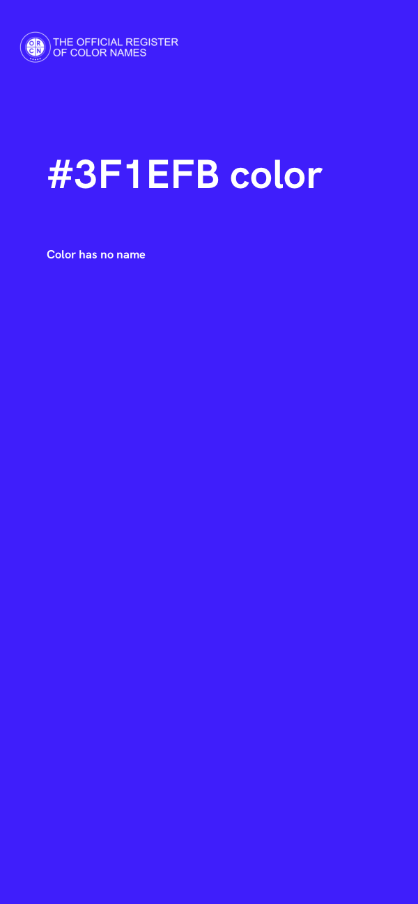 #3F1EFB color image