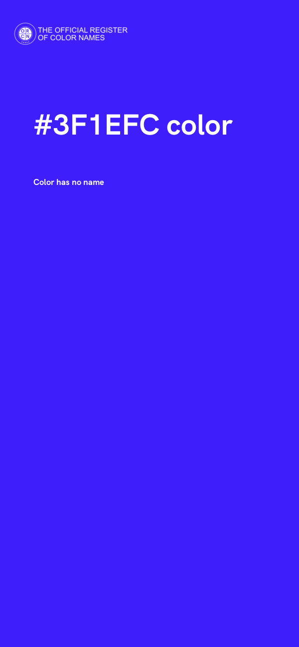 #3F1EFC color image