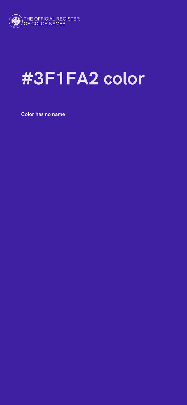 #3F1FA2 color image