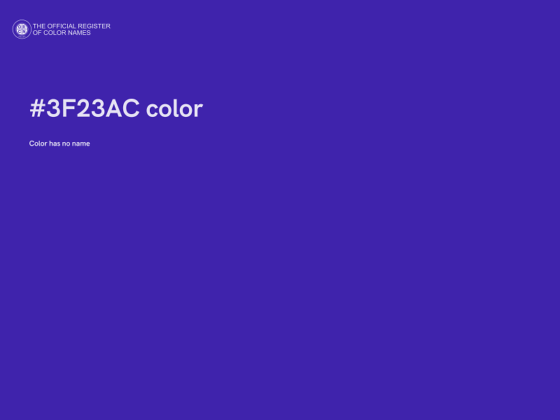 #3F23AC color image