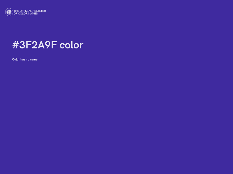 #3F2A9F color image