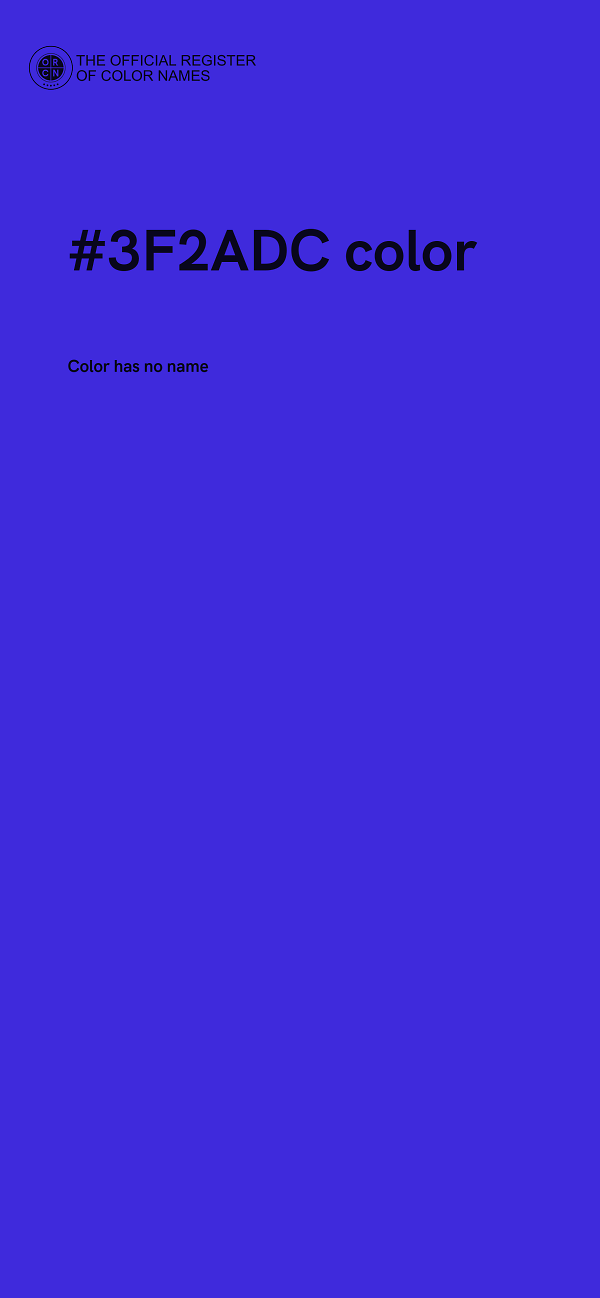 #3F2ADC color image