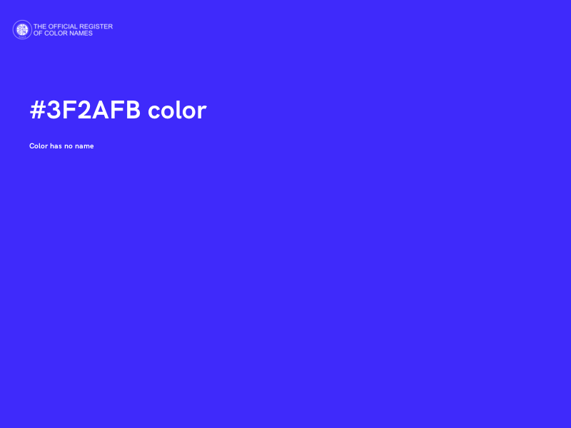 #3F2AFB color image