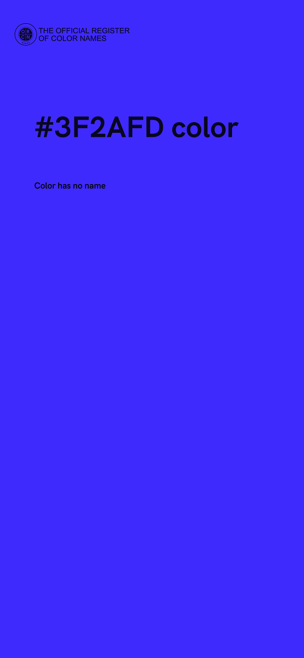 #3F2AFD color image