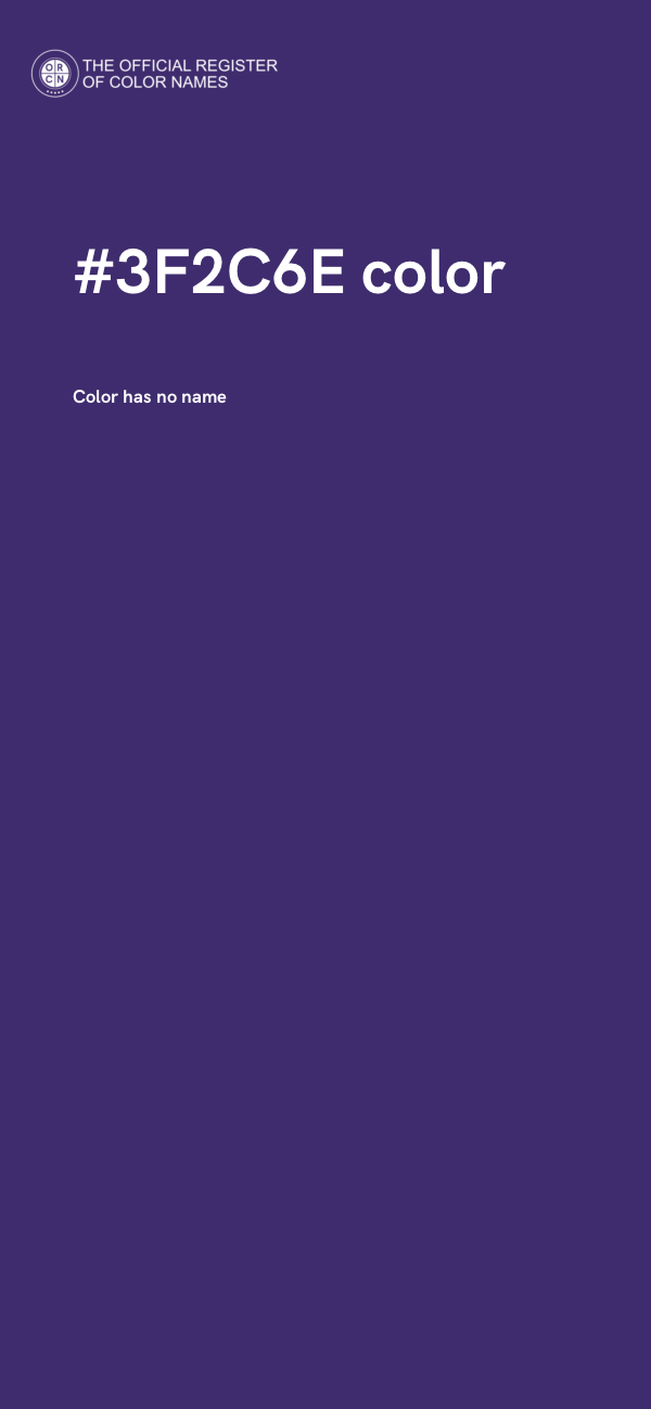 #3F2C6E color image