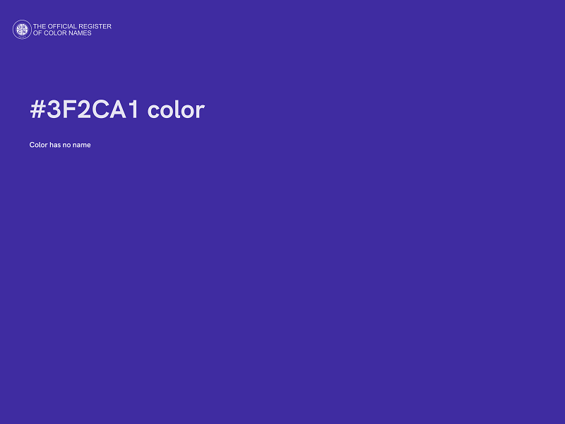 #3F2CA1 color image