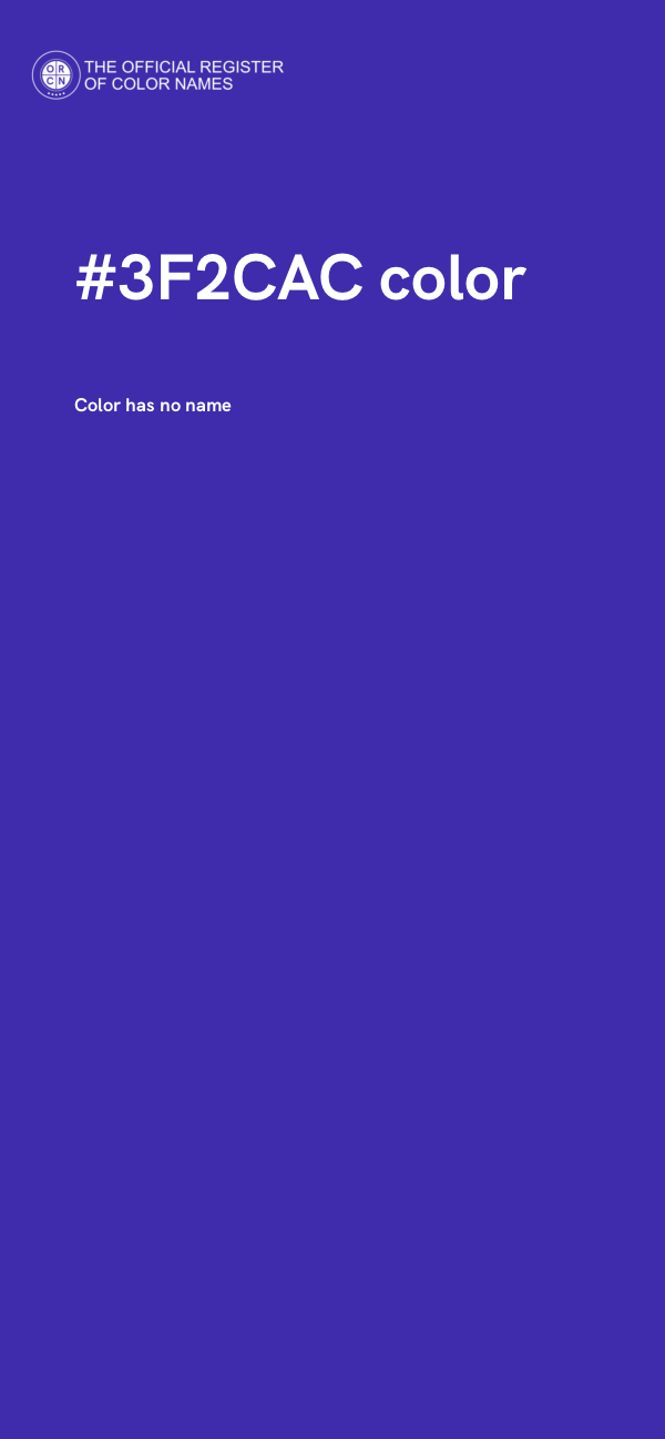 #3F2CAC color image