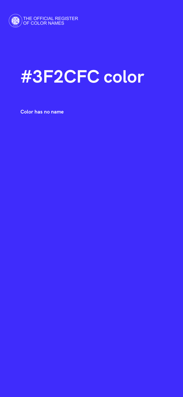#3F2CFC color image