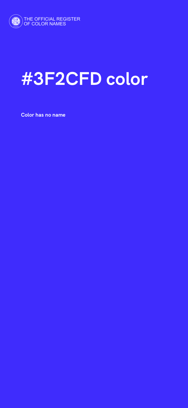 #3F2CFD color image