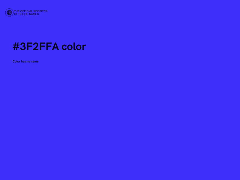 #3F2FFA color image