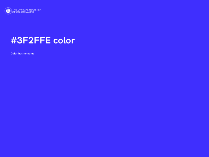 #3F2FFE color image