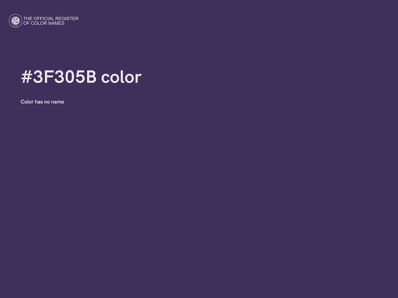 #3F305B color image