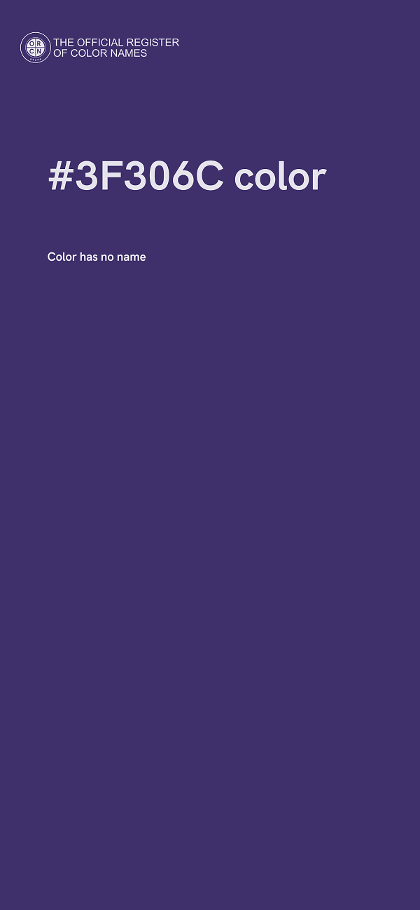 #3F306C color image