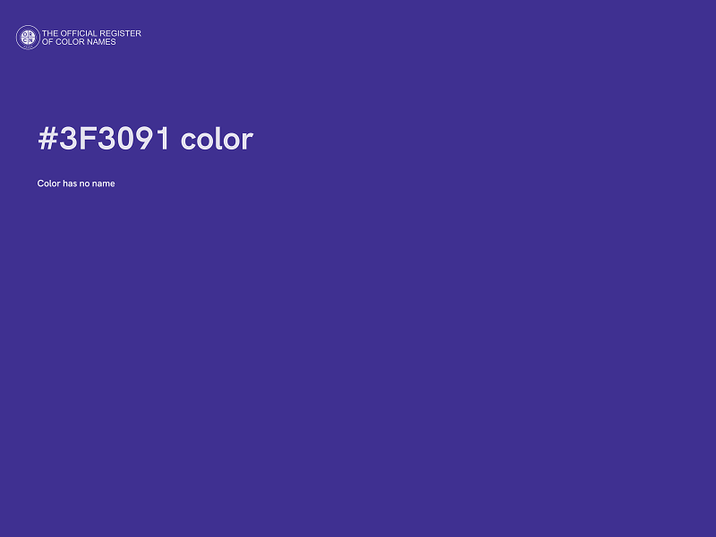 #3F3091 color image