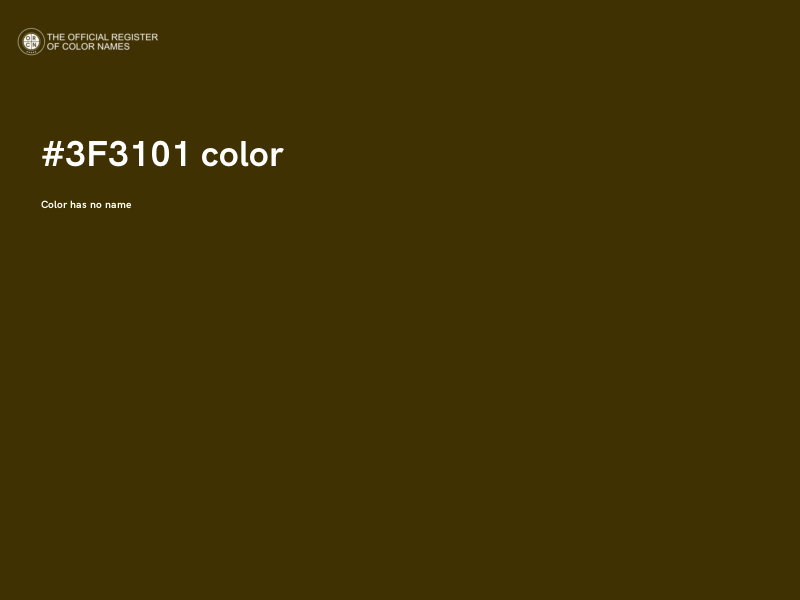 #3F3101 color image