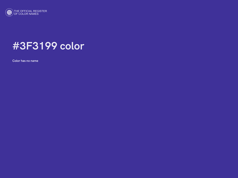 #3F3199 color image