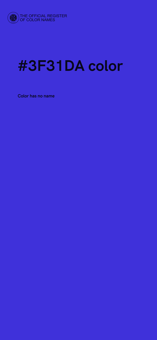 #3F31DA color image