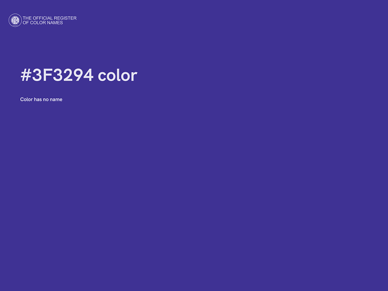 #3F3294 color image