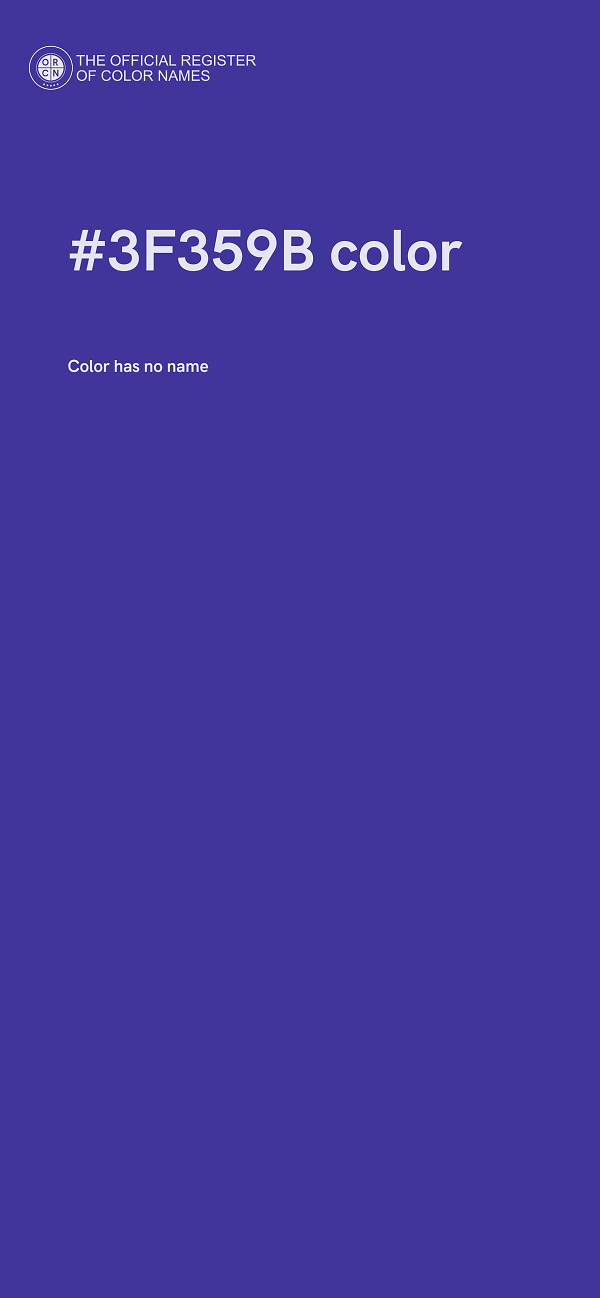 #3F359B color image