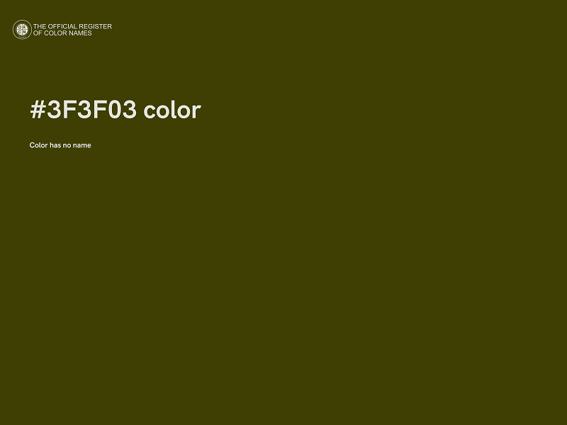 #3F3F03 color image