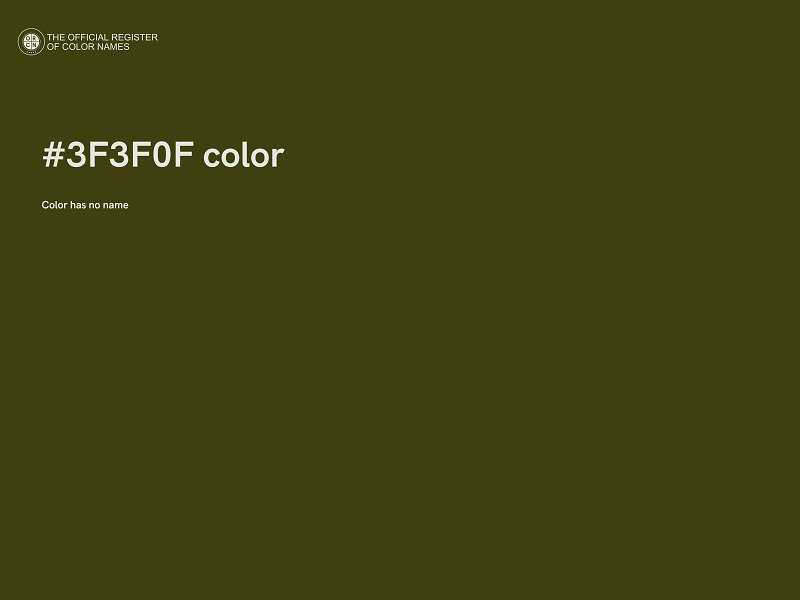 #3F3F0F color image