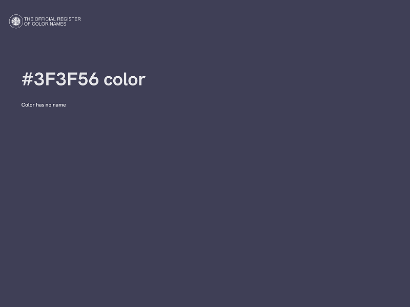 #3F3F56 color image